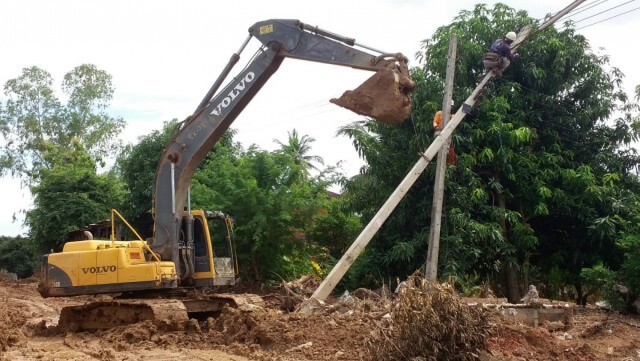 โยธาฯสุโขทัยเร่งซ่อมแซม-ฟื้นฟูหลังน้ำลด