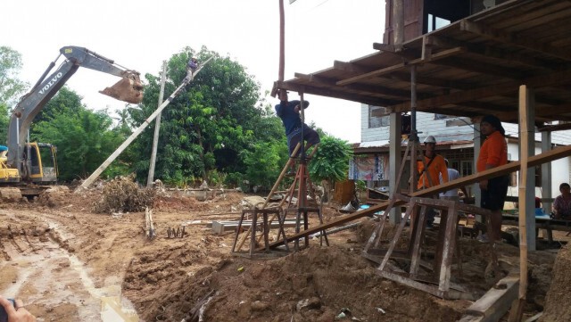 โยธาฯสุโขทัยเร่งซ่อมแซม-ฟื้นฟูหลังน้ำลด