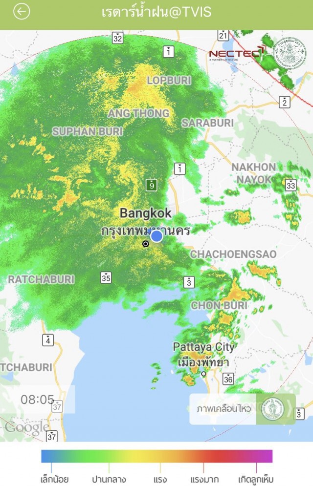 ฝนถล่มกรุงฯแต่เช้า น้ำท่วมถนนหลายจุดหลายพื้นที่