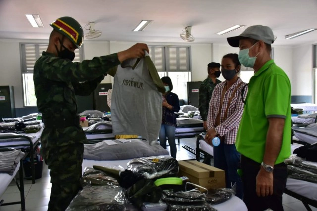 ทหารใหม่ผลัด1/63 รายงานตัวเเล้ว "บิ๊กแดง"สั่ง"ผบ.ชา"คุมการฝึก