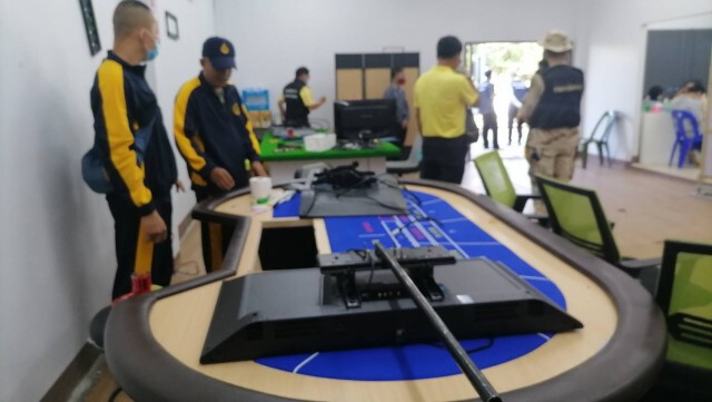 ผู้ว่าฯ นำทีมทลายบ่อนพนันกลางเมืองลำปาง