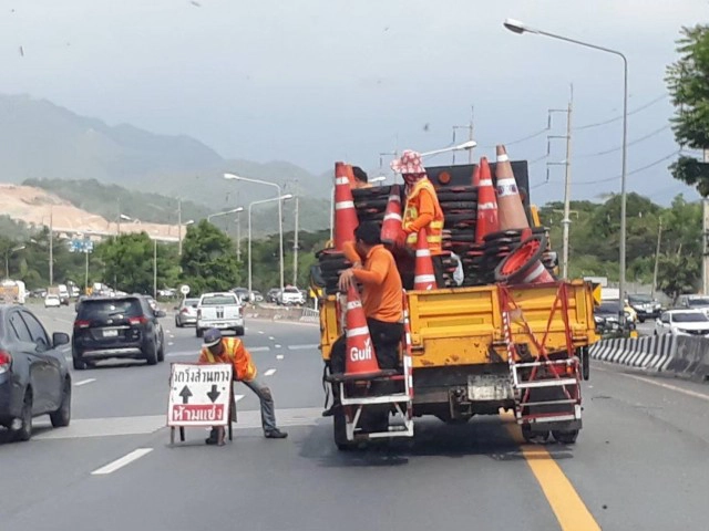 กรมทางหลวง 'ฟรีมอเตอร์เวย์6วัน' อำนวยความสะดวกหยุดยาว