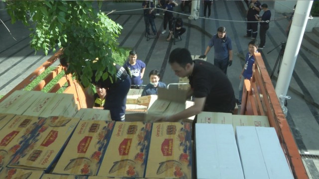 'ฉาย บุนนาค'นำทีม"เนชั่นฯ สู้ภัยน้ำท่วม" ช่วยชาวสวรรคโลก