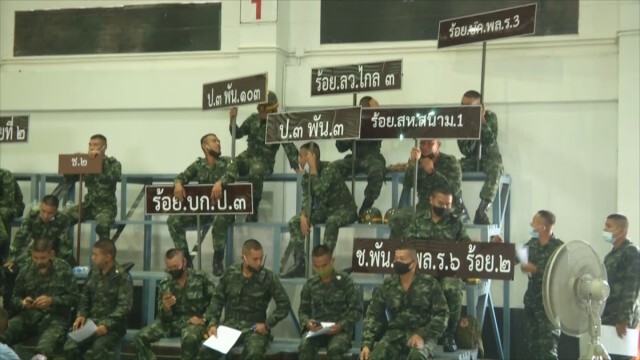 ทภ. ต้อนรับทหารใหม่ผลัด1ญาติแห่ส่งคึกคัก