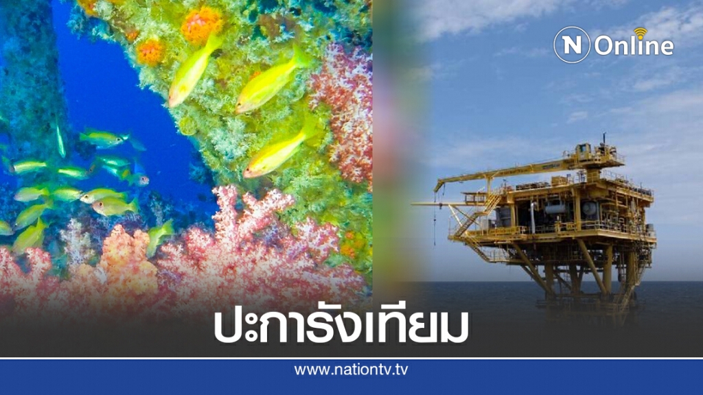 "วราวุธ" ติดตามวางขาแท่นที่ 4 เป็นปะการังเทียม พื้นที่เกาะพะงัน