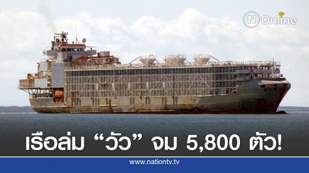 ไต้ฝุ่นซัดเรือญี่ปุ่นจม ลูกเรือกว่า 40 คน-วัว 6 พันตัวสูญหาย