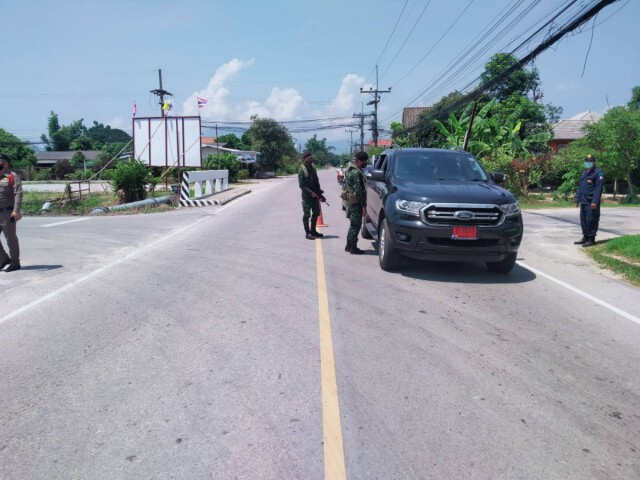 หวั่นระบาดรอบ2-เข้มถนนสายหลัก-รอง ป้องกันลอบเข้าเมือง