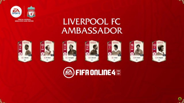 ฟีฟ่า ออนไลน์ 4  เปิดตัว 2 นักเตะหงส์แดง ในตำนาน