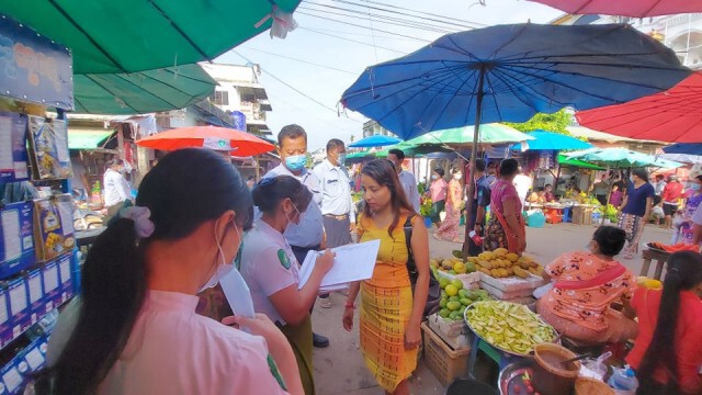"เมียนมา"ขู่ใครไม่ใส่แมสปรับเงิน