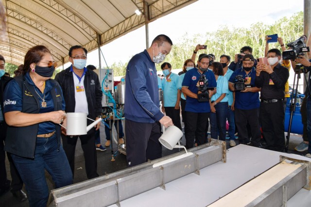 คมนาคม Kick Off ยางพาราหุ้ม 'แบริเออร์-หลักนำทาง'