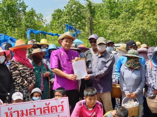 "ศรีสุวรรณ" โวยป่าไม้บุรีรัมย์ปล่อยนายทุนทำถนนตัดป่าสงวน