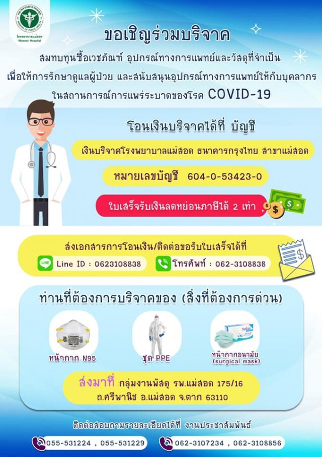 หมอเผยชายแดนวิกฤตหนักหวั่นคุมไม่อยู่ วอนช่วยด่วน