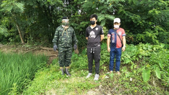 รวบ 2 หนุ่มเมียนมายอมจ่ายเงินหมื่นลักลอบข้ามแดน
