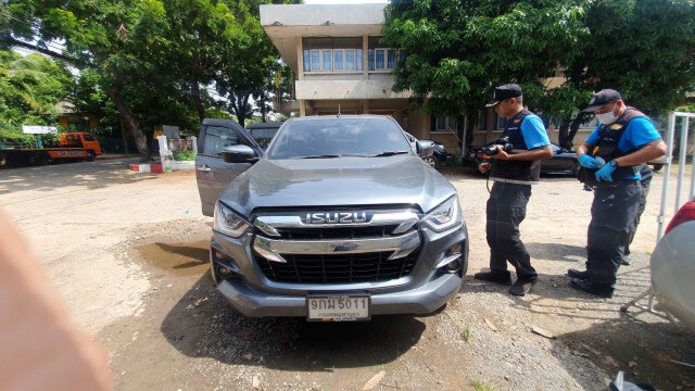 พฐ.ตรวจวิถีกระสุนรถเหยื่อ ตชด.ยิงดับลานจอดรถผับ