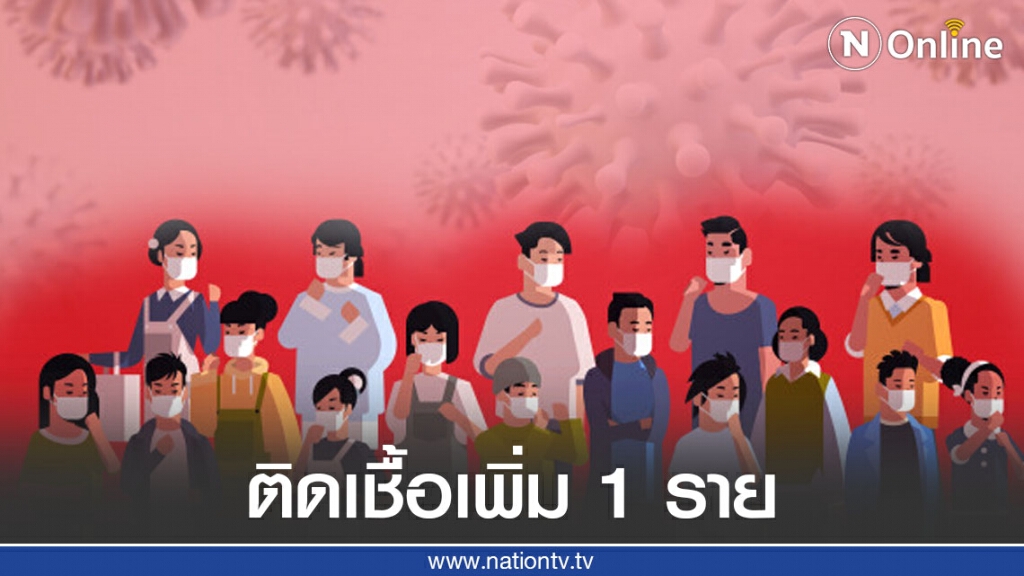 ศบค.เผยไทยพบผู้ติดเชื้อโควิด-19 เพิ่ม 1 ราย