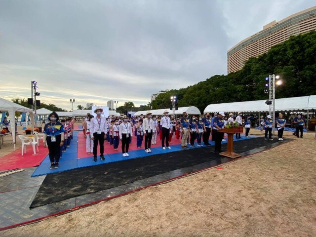 500 คน ร่วมแข่งขัน "พัทยา เทควันโด พุมเซ่ บีซ 2020"