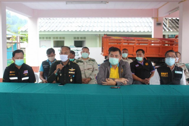 เรียงหน้าแถลงยัน"บ้านห้วยขม"ปลอดโควิด-19