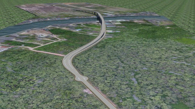 ทุ่ม400ล้านสร้างสะพานข้ามคลองตำมะลัง คาดเสร็จปี65
