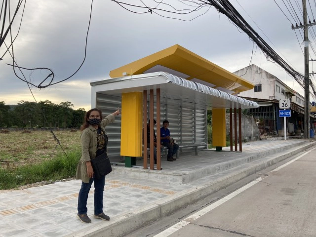 'ศาลารอรถ'แก้ใหม่ซ้อน2ชั้น