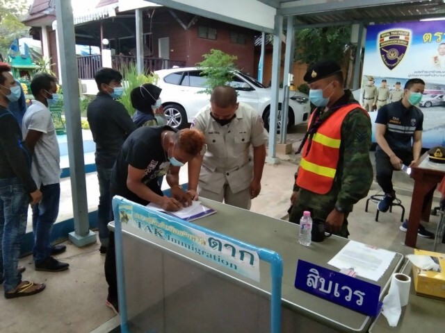 รวบ 6 แรงงานเมียนมาตกงาน-ลอบกลับประเทศ