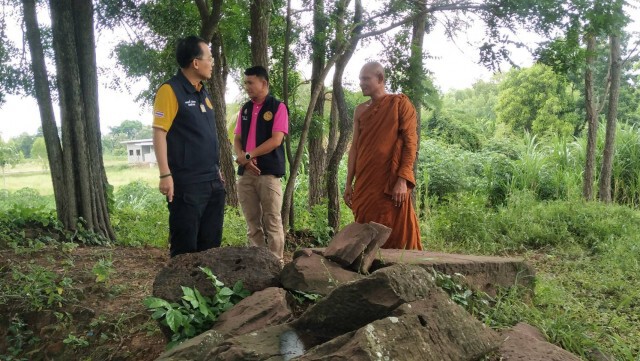 ตรวจสอบหินทรายโบราณ ชนิดเดียวกับหลวงพ่อศรี อายุกว่า1,200 ปี