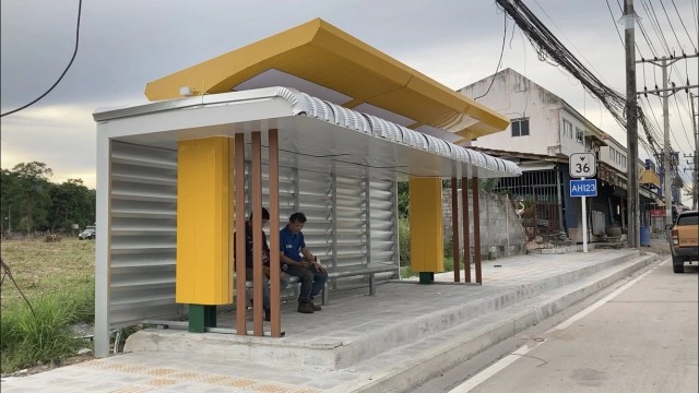 'ศาลารอรถ'แก้ใหม่ซ้อน2ชั้น