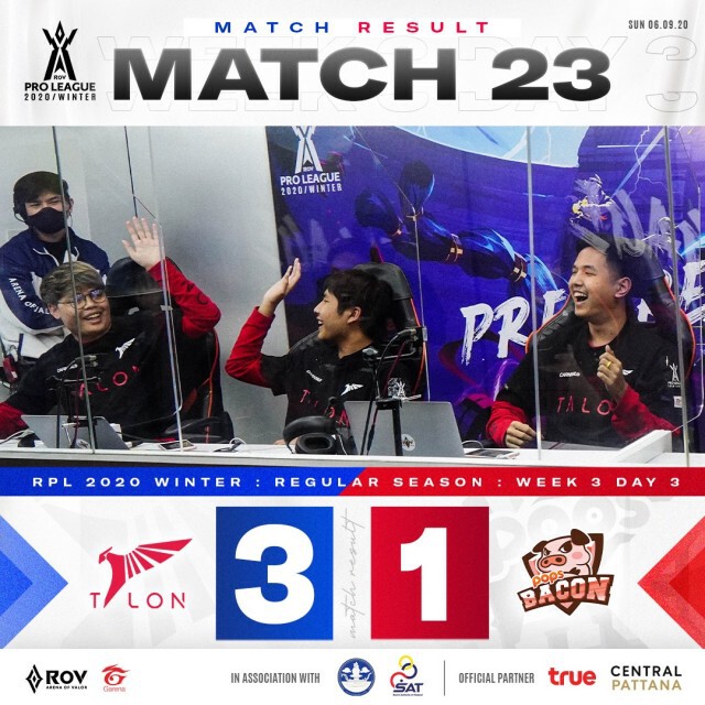 "ปราสาทสายฟ้า" พ่าย 2 เกมติด อีสปอร์ต ROV