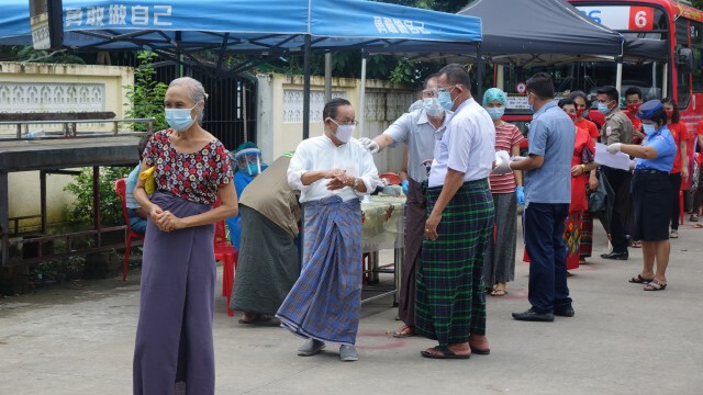 เมียนมางดบินภายในประเทศ-ติดเชื้อวันเดียว 262