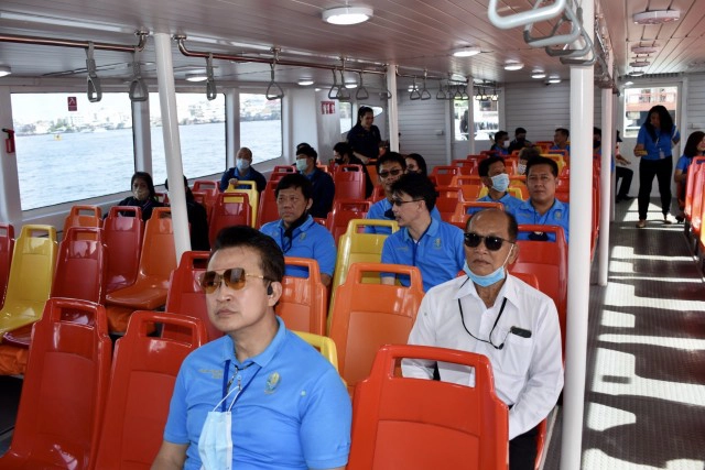 เปิดบริการ 'เรือด่วนเจ้าพระยาธงแดง' นนทบุรี-สาทร 30 บาทตลอดสาย