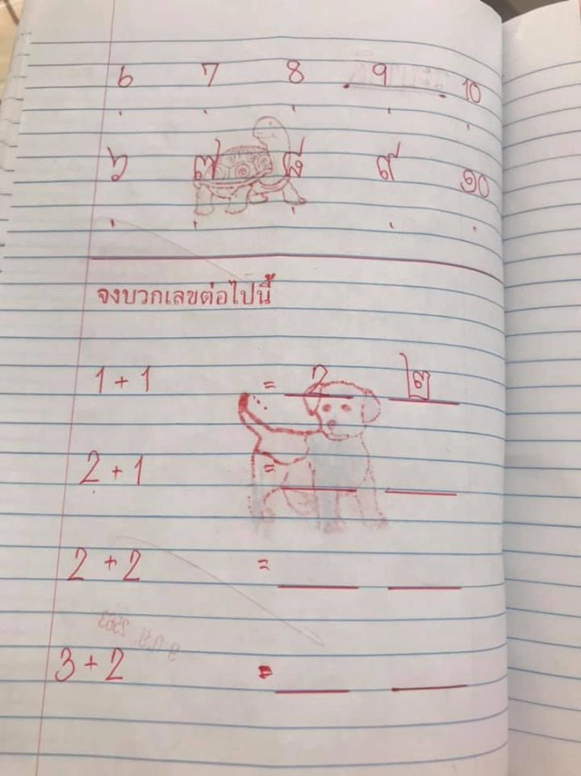 แม่สงสัย ลูกอยู่อนุบาล 2 ครูให้การบ้านหนักไปไหม ชาวเน็ตโวกลับ ปกติค่ะแม่