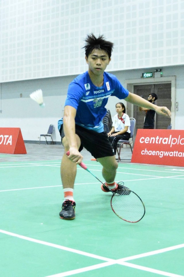 "ธนวัฒน์" บ้านทองหยอด ลิ่วรอบ 8 คน แบดมินตันโตโยต้ายูธฯ