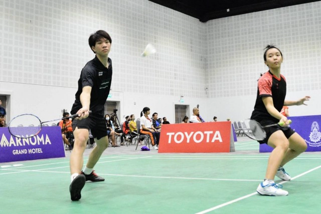 "ธนวัฒน์" บ้านทองหยอด ลิ่วรอบ 8 คน แบดมินตันโตโยต้ายูธฯ