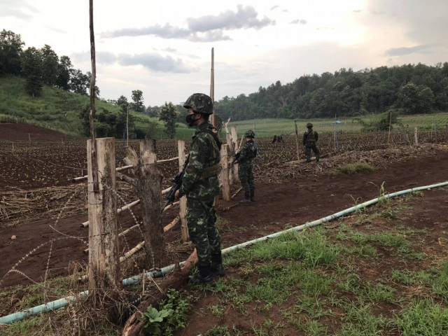 กองกำลังนเรศวรคุมเข้มชายแดนตาก-แม่ฮ่องสอนกันต่างด้าว