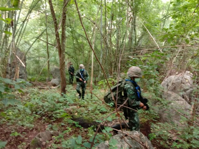 กองกำลังนเรศวรคุมเข้มชายแดนตาก-แม่ฮ่องสอนกันต่างด้าว