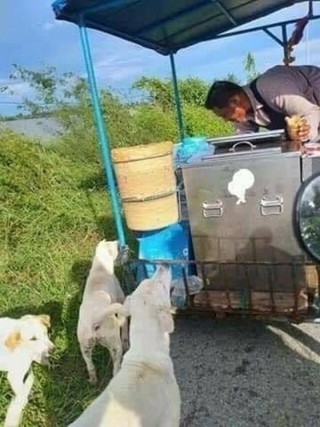 สาวงง ซื้อไอติมลุงไม่มีลูกค้าแต่สั่งให้รอก่อน ออเดอร์ 3 อันร้องอ๋อต้องขอเป็นเจ้ามือ