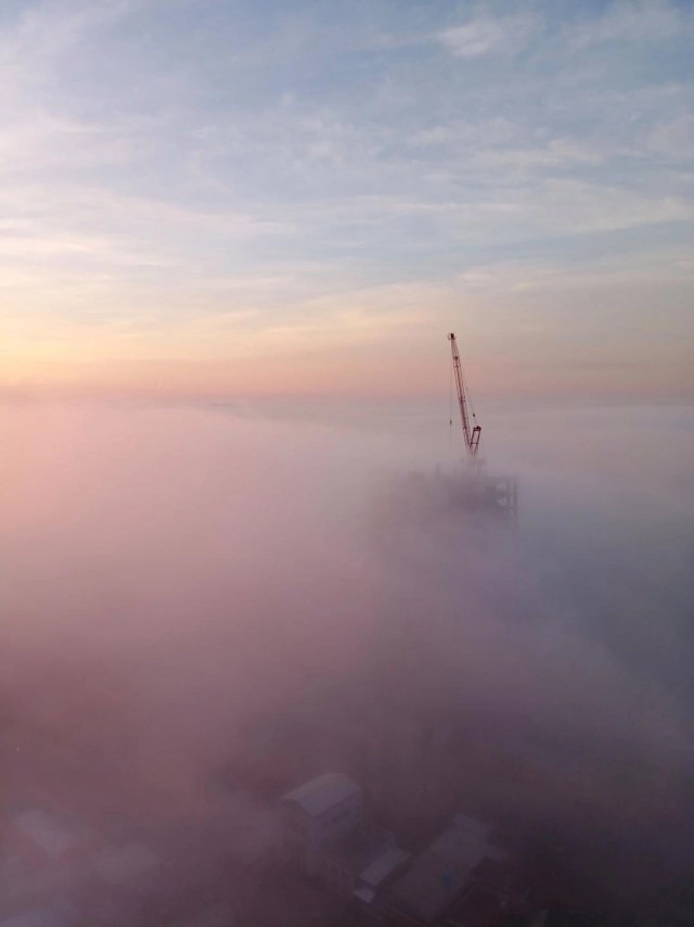 ประมวลภาพความสวยงามของ "อ.เมืองขอนแก่น" เกิดปรากฎการณ์ "ทะเลหมอก"