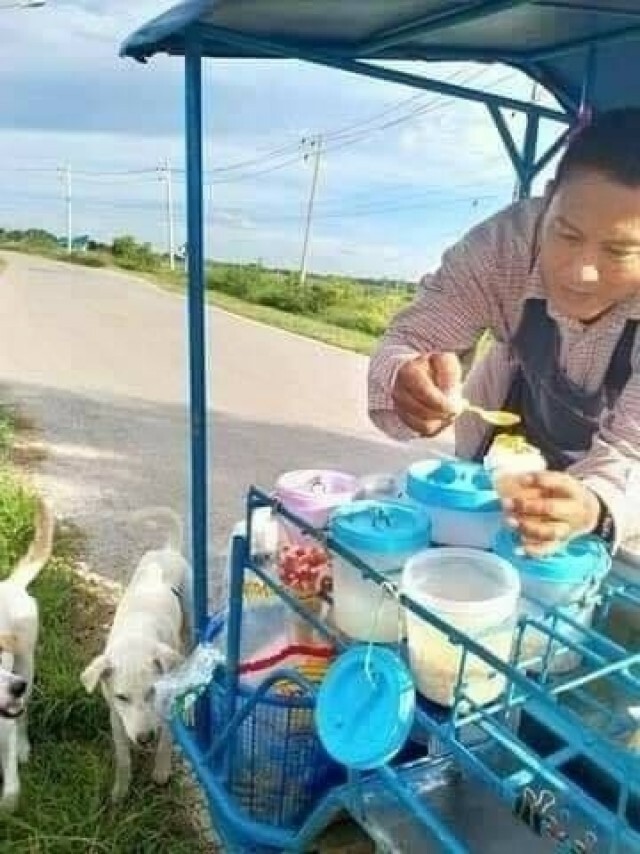 สาวงง ซื้อไอติมลุงไม่มีลูกค้าแต่สั่งให้รอก่อน ออเดอร์ 3 อันร้องอ๋อต้องขอเป็นเจ้ามือ