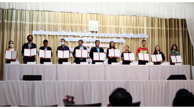 สำนักงานสิ่งแวดล้อมภาค10ลงนามความร่วมมือแก้ขยะกับเครือข่าย