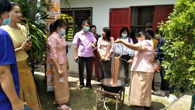 เตรียมขึ้นบัญชีมรดกทางวัฒนธรรม "กลุ่มไหมหลุ่งประดู่"