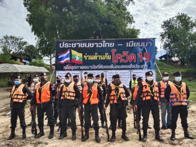 ลาดตระเวนลำน้ำเมยสกัดต่างด้าว