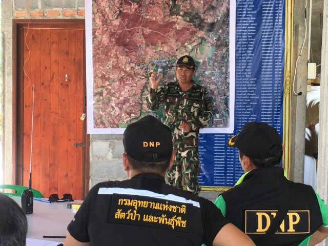 ระดมเจ้าหน้าที่ตีวงล้อมล่าหมีควาย วันที่ 10