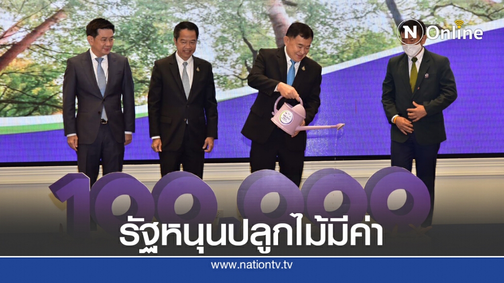 พาณิชย์ดัน 'ไม้มีค่า' 100 ล้านต้น เป็นหลักประกันธุรกิจ