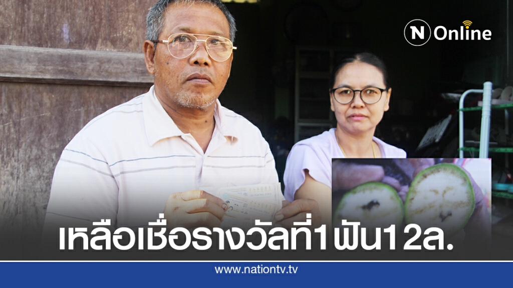 ซุกมะเขือใต้โลงศพ ผ่าออกได้เลขนำไปซื้อหวยฟัน 12 ล.บ.