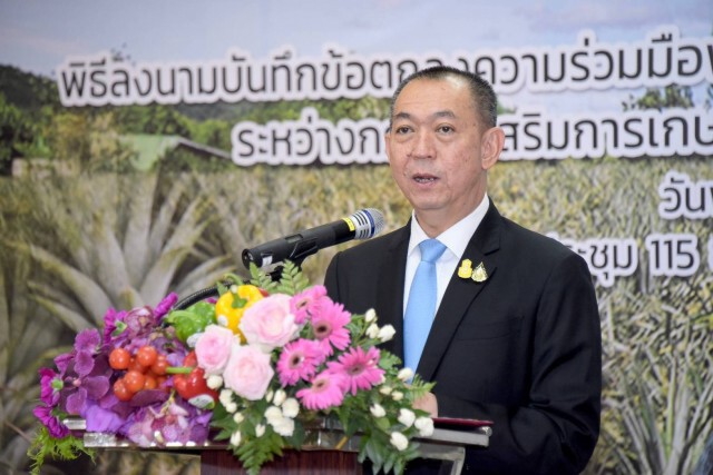 กระทรวงเกษตรฯ ขยายผลเกษตรแปลงใหญ่ ร่วมมือบิ๊กซี พัฒนาและส่งเสริมกลุ่มผู้ผลิตสินค้าเกษตร