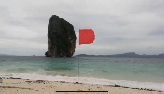 ธงแดง "เกาะพีพี" รับมือพายุ "โนอึล"