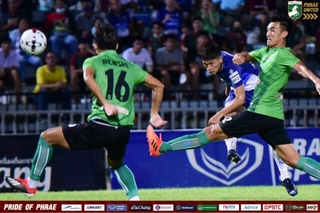 ศึกดาร์บี้แมตช์เมืองเหนือไทยลีก 2 แพร่ถล่มลำปางเละ 3-0