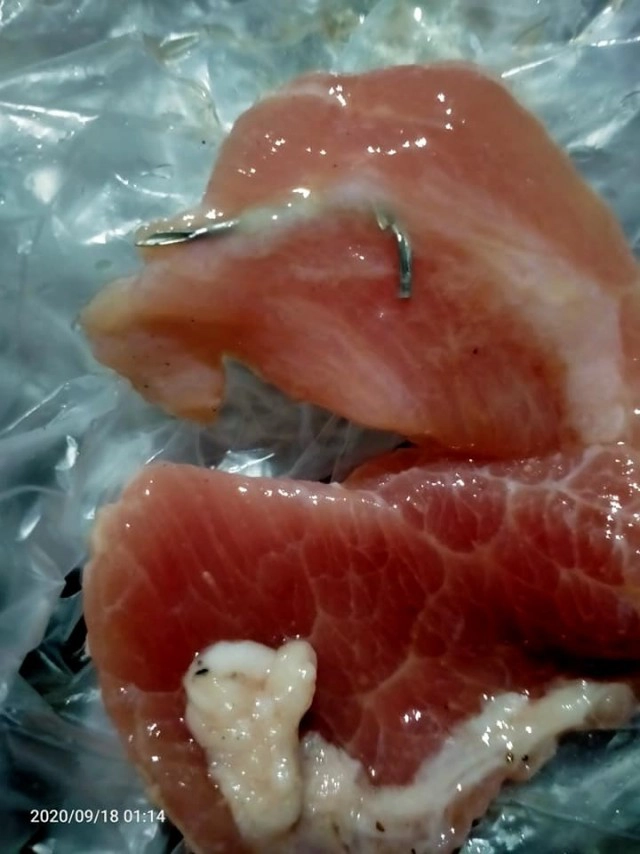 สาวผวา ซื้อหมูกระทะ ดันได้เหล็กแหลมมาด้วย ลักษณะคุ้นๆ เกือบกินไปแล้ว