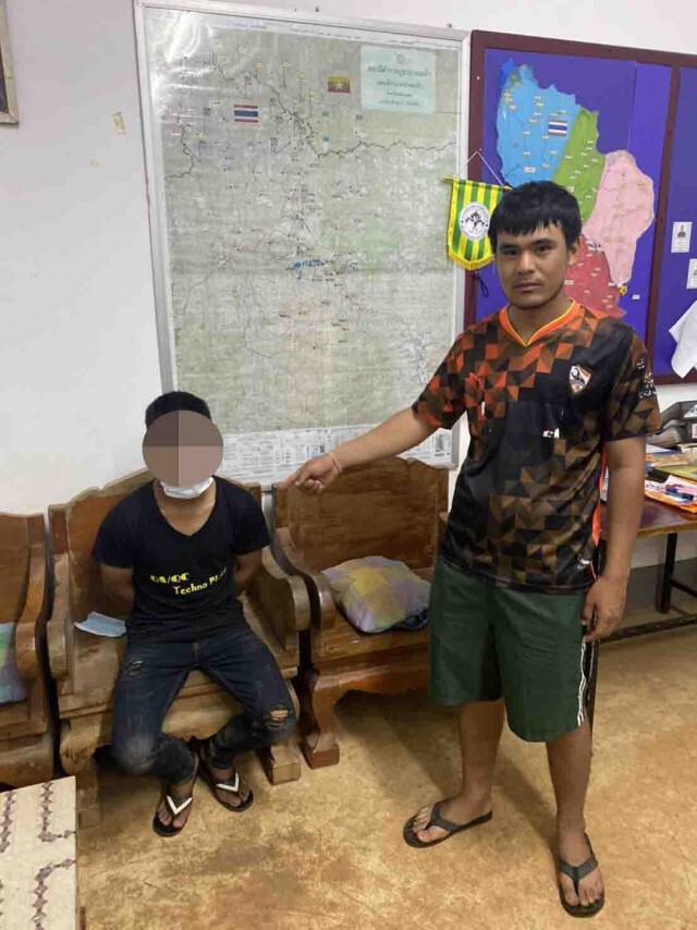 รวบหนุ่มพม่าลอบเข้าเมือง-หวั่นแพร่เชื้อโควิด