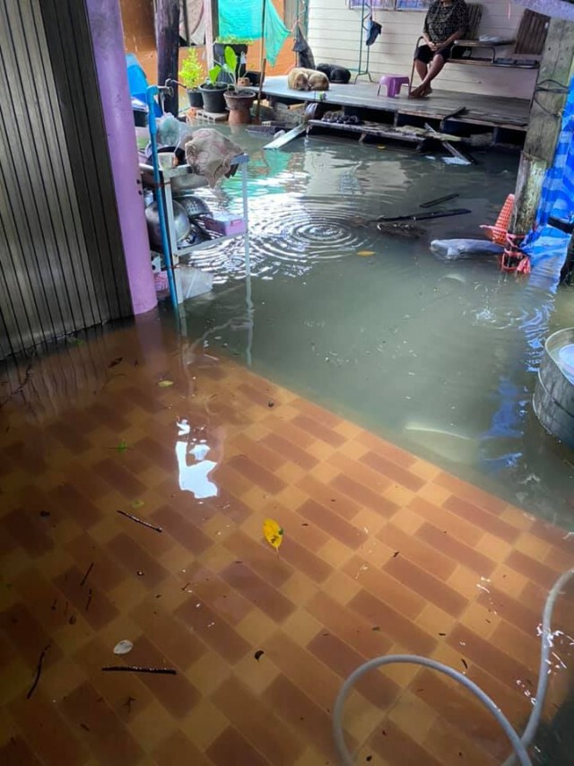 น้ำทะเลหนุนสูงสั่งพร้อมเต็มพิกัดรับ"โนอึล"
