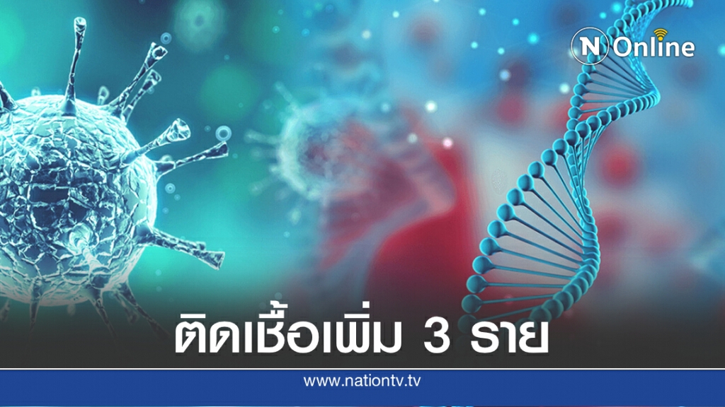 ศบค.เผยพบผู้ติดเชื้อโควิด-19 เพิ่ม 3 ราย จาก ตปท. ศบค.เผยพบผู้ติดเชื้อโควิด-19 เพิ่ม 3 ราย จาก ตปท.